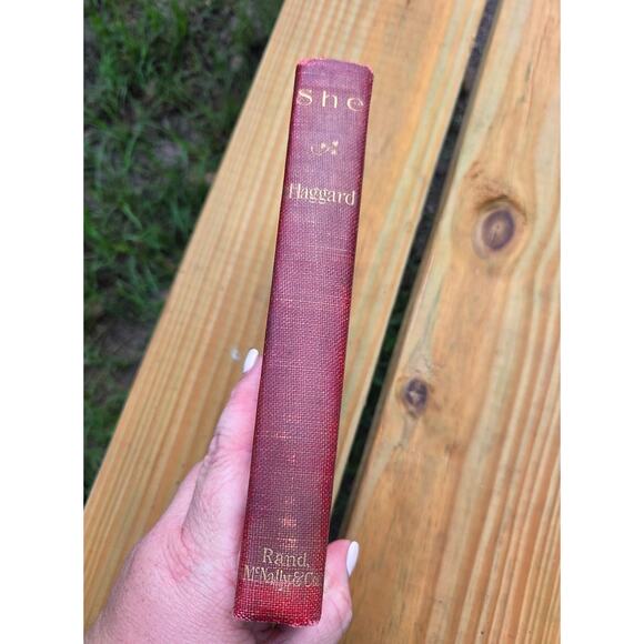 1st Edition She: A History of Adventure by H. Rider Haggard Lupton Publishing - Picture 3 of 8